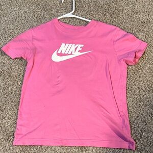 Nike Kids Short Sleeve Pink Tee